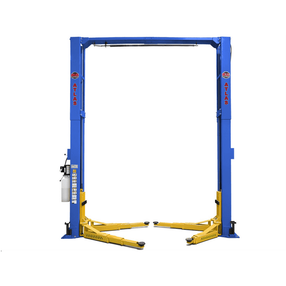 Atlas Automotive Equipment PVL12 Platinum 2-Post Commercial Grade Vehicle Overhead Lift, 14’ Minimum Ceiling Height, ALI Certified, 12,000lb Capacity, Extra Tall/Wide, 3-Stage Symmetric Arms