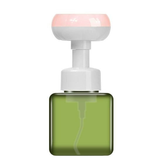 Soap Bottle Pump Foaming Lotions Refillable Bottle Flower Pump Head Soap Shampoo Cosmetic Empty Bottle 250ML White Pink Blue green 250ml G