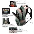 thumbnail image 5 of FORMRS Kids School Backpack Elementary Student Unisex Travel Bookbag with Reflective Stripes, Mountains at Dawn, 5 of 7