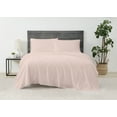 thumbnail image 3 of Cannon Solid Percale Blush 3 Piece Twin Sheet Set, 3 of 8
