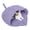 lavender, variant on Creative Leaves Shape Nest Cats Bed Hideouts Cave Bed Soft Warm Bedding Sleep Bag For Felines Home Indoor Resting Place