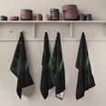 thumbnail image 5 of Dreamtimes Cat Green Eyes Kitchen Towels, 18 x 28 Inch Super Soft and Absorbent Dish Cloths for Washing Dishes, 1 PCS Reusable Multi-Purpose Microfiber Hand Towels for Kitchen, 5 of 7