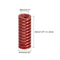 thumbnail image 2 of Die Spring, 2 Pack 16mm OD 40mm Long Spiral Stamping Medium Load Die Springs Red, 2 of 5