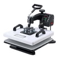 thumbnail image 1 of KFFKFF Heat Press Machine, 15 x 15 in, 2-in-1 Multifunction, 360° Swing Away, 1200W Double Tube Fast and Even Heating, Digital Precise Control, Sublimation Press Machine, 1 of 9