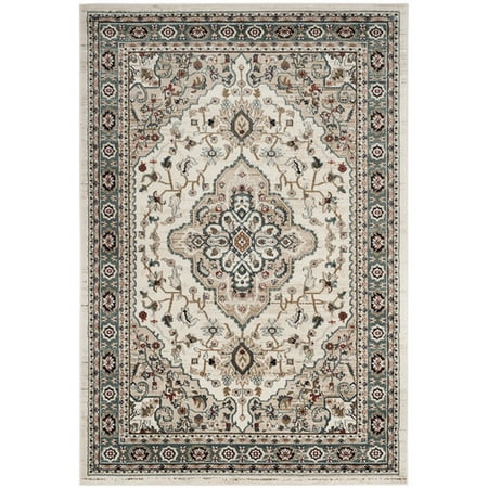 SAFAVIEH Lyndhurst Idella Traditional Area Rug  Cream/Beige  4  x 6 Lyndhurst Rug Collection. Luxurious EZ Care Area Rugs. The Lyndhurst Collection features luxurious  easy care  easy-maintenance area rugs made to add long lasting charm and decorative beauty even in the busiest  high traffic areas of the home. Hand tufted using a blend of soft yet durable synthetic yarns styled in traditional Persian florals  interwoven vines and intricate latticework. Use the Lyndhurst rugs in your home for an elegant and transitional upgrade.