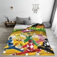 thumbnail image 5 of Power Rangers Fleece Blanket Super Soft Cozy Throw Blanket Fuzzy Comfy Flannel Blanket Warm Plush Blankets And Throws For Couch, Sofa, Bed 60"X50", 5 of 7