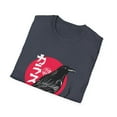 thumbnail image 5 of Black Bird Raven Red Men Moon Women Graphic Tshirt, 5 of 5