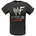 thumbnail image 5 of WWF Attitude Come Get Some Mens Black T-shirt, 5 of 6