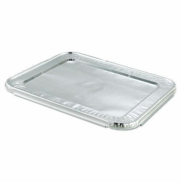 HFA 2049-00-100 Aluminum Foil 1/2 Size Pan Lid - 100 / CS