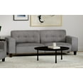 thumbnail image 2 of Coaster Deerhurst Fabric Upholstered Track Arm Tufted Sofa in Charcoal, 2 of 14