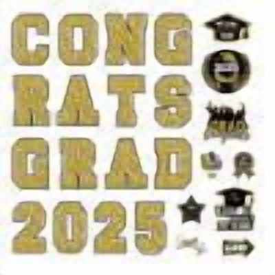 Stickers,2025 Graduation Car Magnets Decorations Graduation Fridge Magnets Car Garage Door Stickers Class Of 2025 Congrats Grad Cruise Door Decorations
