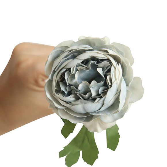 Dvkptbk Bouquet Bridal Artificial Fake Western Rose Flower Peony Bridal Bouquet Wedding Home Decor