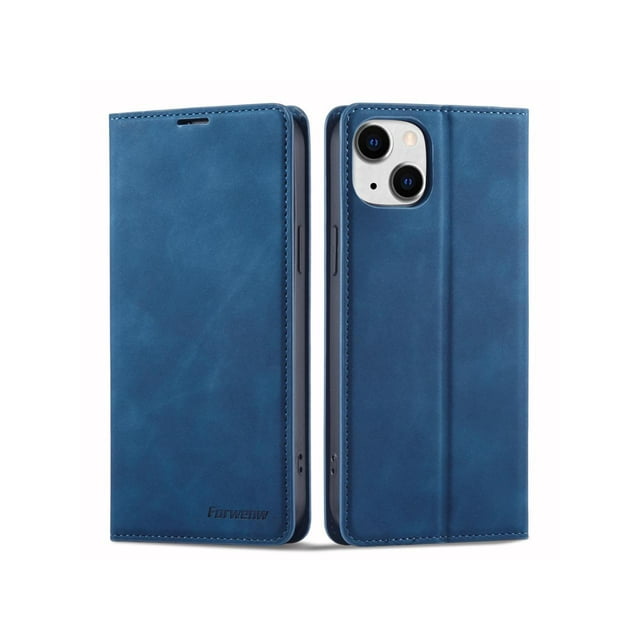 Étui pour iPhone 14 Pro Max 6.7 Pouces en Cuir PU Premium avec Porte-Cartes Support Antichoc Portefeuille Rabattable