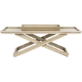 thumbnail image 2 of Arleana Cross Leg Coffee Table W/ Tray, 2 of 9