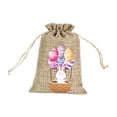 thumbnail image 3 of Bolsa con cordón para golosinas de Pascua, bolsa para envolver dulces, bolsa para galletas, bolsa para fiesta de Pascua Estilo E, 3 of 9