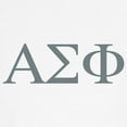 thumbnail image 3 of CafePress - Alpha Sigma Phi Greek Stone T Shirt - 100% Cotton Ringed T-Shirt, 3 of 4