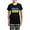 With Checker Pant, variant on CafePress - Ukraine Flag Pajamas - Women's Short Sleeve Print T-Shirt and Pants Dark Cotton Pajama Set