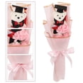 thumbnail image 2 of KAKOWELY Adorable ramo de oso de graduación, regalo para fiesta de graduación, ramo de muñeca de oso floral, regalo, 2 of 5
