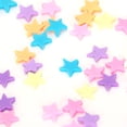 thumbnail image 4 of 30 g/bolsa de rebanadas de arcilla de estrella, coloridas artesanías impermeables para decoraciones de uñas hechas a mano, 4 of 8