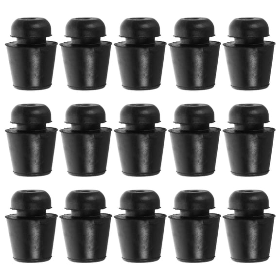 30pcs Black Rubber Car Door Shock Absorbers High Elasticity Precision Design for Automotive Door