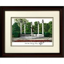 Campus Images IN985R Ball State University Alumnus Framed Lithograph