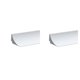 thumbnail image 1 of Toystoory Barrera de ducha de tira de base de goma flexible para garaje fuerte e impermeable blanco 80 cm Blanco 80 cm 2Conjunto, 1 of 1
