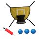 thumbnail image 4 of Juego de aro de baloncesto para trampolín, portería de baloncesto para la mayoría de los entrenamientos de trampolines Bola azul, 4 of 8