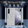 thumbnail image 5 of Dteck for Samsung Galaxy Z Fold 6 Case, Z Fold6 Glitter Case for Women Girls, Slim Ultra Thin Matte Sparkle Shiny Hard PC Shockproof Protective Cover for Samsung Galaxy Z Fold6,Silver, 5 of 7