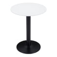 thumbnail image 3 of Alto Bistro Table White & Black Dining Table, Modern Style, Painted MDF round shape tabletop, Steel, Indoor Dining, 3 of 7