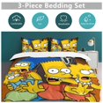 thumbnail image 5 of Simpsons Bedding Sets Comfort 3 Pieces Bedding Set 1 Duvet Cover + 2 Pillowcase Decorative Bedding 86"x70", 5 of 8