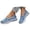 Light Blue, variant on Women Casual Shoes Mesh Sneakers Walking Shoes Summer Footwear Round Toe Slip On Breathable Style For All Daily Occasions ,Us Size:5.5