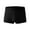 Black, variant on rygai Men Boxers U Convex Breathable Elastic Thin Loose Keep Warm Slimming Non-slip Winter Underpants for Daily Wear,Black 3XL