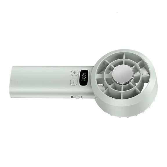 Necvior Noiseless Handheld Fan With 120 Speed Adjustments Rechargeable Via Type C Port