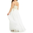 thumbnail image 2 of TLC Say Yes To The Prom Womens Plus Embroidered Maxi Evening Dress, 2 of 2