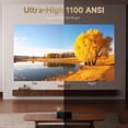 thumbnail image 2 of [Proyector] Wanbo X5 Pro 4K 1100 lúmenes ANSI con WiFi y Bluetooth, 2 of 7
