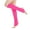 Rose Red_One Size, variant on HUANLEDASH 1 Pair Latin Socks Open Heels Elastic Soft Anti-slip Foot Protection Solid Color Toeless Warm Ballet Belly Modern Dance Socks Leg Warmers Knitted Leg Cover Sleeves