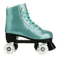 thumbnail image 6 of Unisex Roller Skates Double Row Four Wheels, High-Top Roller Skates, Gradient Color Roller Skates With Flash Wheelss, For Beginners Womens Mens Boys And Girls, For Indoor Outdoor, Green Crystal, 6 of 8