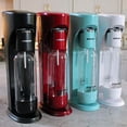 thumbnail image 2 of Drinkmate OmniFizz Sparkling Water and Soda Maker, Carbonates Any Drink, ULTIMATE BUNDLE - Includes three 60L CO2 Cylinders, Two Carbonation Bottles, and Fizz Infuser (Classic White), 2 of 3