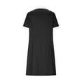 thumbnail image 5 of Penkiiy Women's Scrub Nursing Dress with Dual Pockets - Comfort Fit V-Neck Work Uniform, 5 of 6