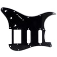 thumbnail image 3 of de guitarra eléctrica agujeros para izquierda, arañazos, negro-2 shamjiam Protector de guitarra eléctrica, 3 of 8