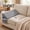 Gray-Short:20'', variant on 1PC four‑season wedge pillow with lightweight and breathable fabric, perfect for reading and napping(Gray-Short)