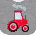 thumbnail image 4 of Inktastic Fun Red Tractor Boys or Girls Baby Bib, 4 of 4