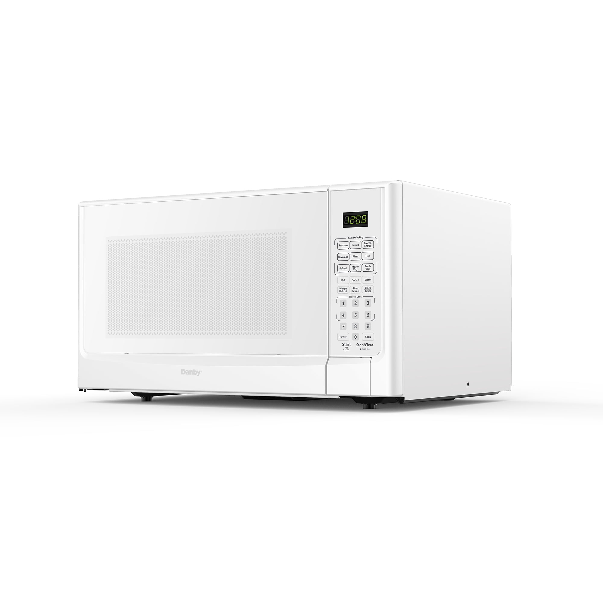 Danby Designer 1.4 cu. ft. Sensor (Cooking) Microwave in White (DDMW01440WG1)