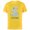 Yellow, variant on Star Wars Grogu Restore Balance to the Force - Short Sleeve Cotton T-Shirt for Adults - Customized-Black