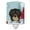 Black & Tan, variant on Winter Holiday Longhair Red Dachshund Ceramic Night Light