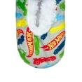 thumbnail image 3 of Hot Wheels Toddlers' Fuzzy Babba Slippers Socks, Sizes 3T-4T, 3 of 4