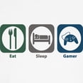 thumbnail image 3 of CafePress - Eat Sleep Gamer Sweatshirt - Crew Neck Sweatshirt, 3 of 4