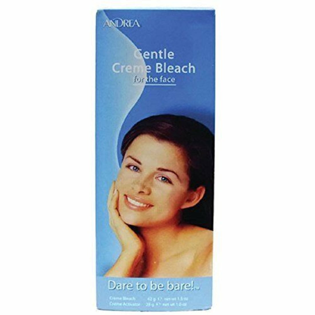 Andrea Bleach for Face & Skin Body Hair Remover Gentle Extra Activator