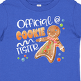 thumbnail image 4 of Inktastic Official Cookie Tester Cute Gingerbread Boys or Girls Baby T-Shirt, 4 of 5