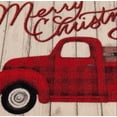 thumbnail image 4 of Natco Christmas Accent Rug Retro Red Truck Kitchen Decor, Non-Skid Backing, 20 x 30 Inches, 4 of 11
